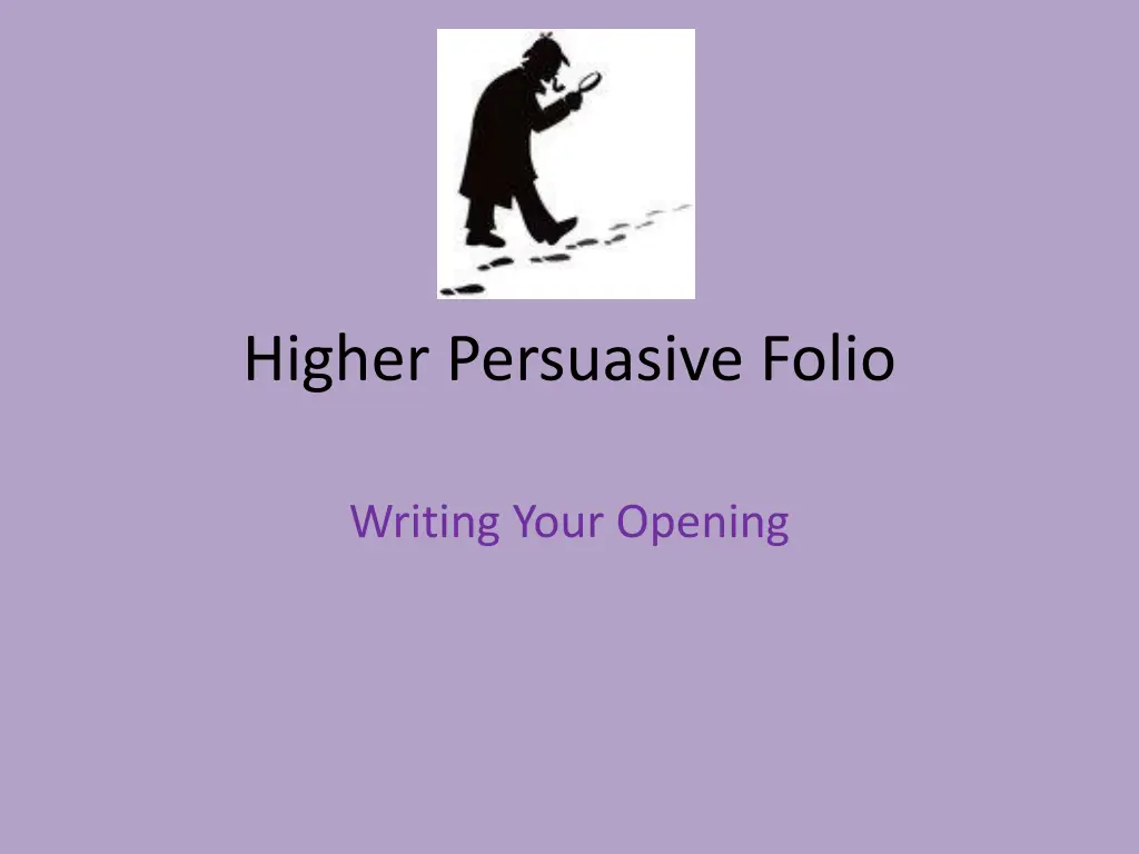 higher persuasive folio 2