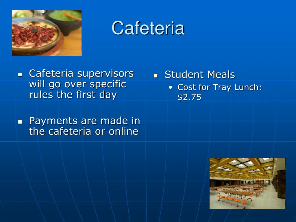 cafeteria