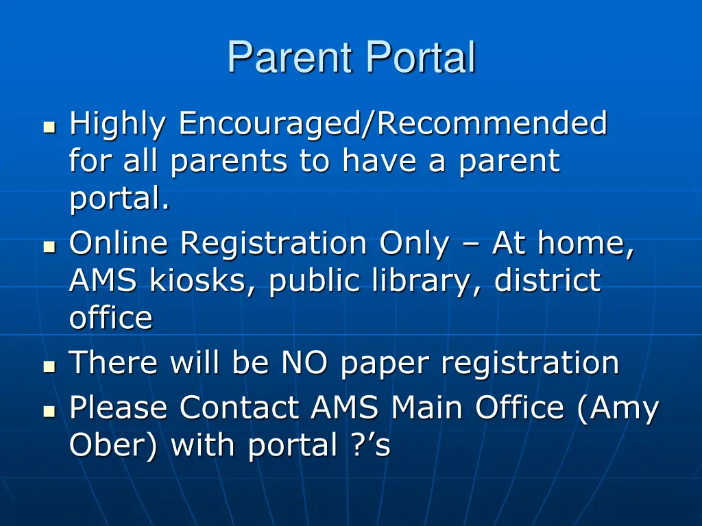 parent portal