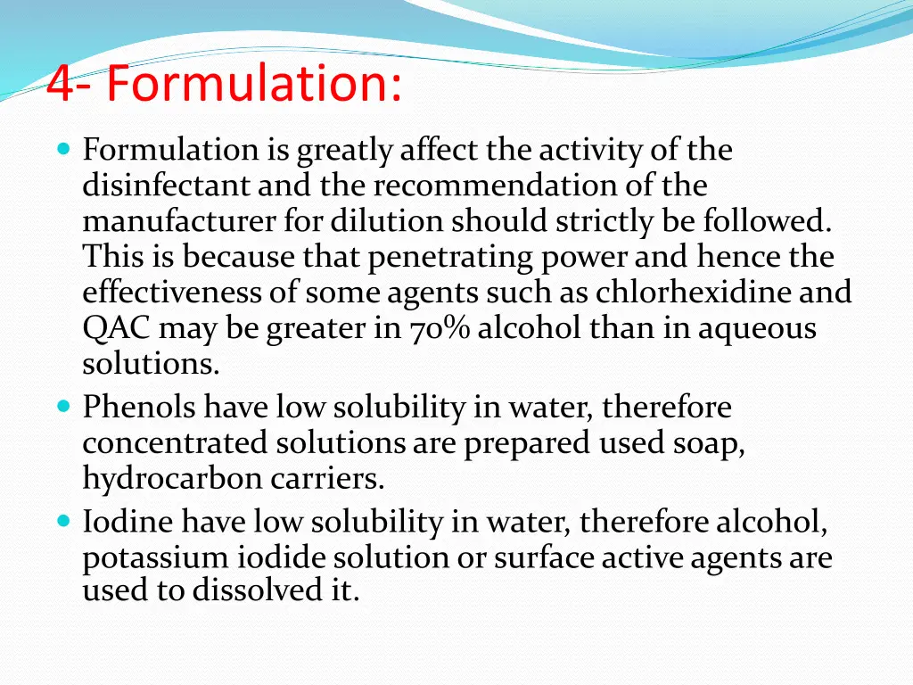 4 formulation