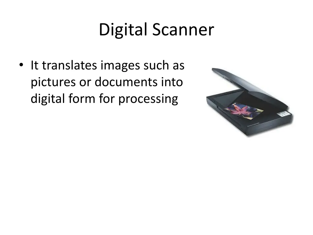 digital scanner