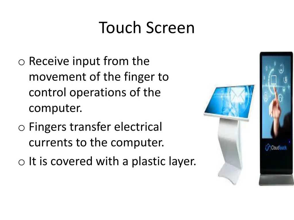 touch screen