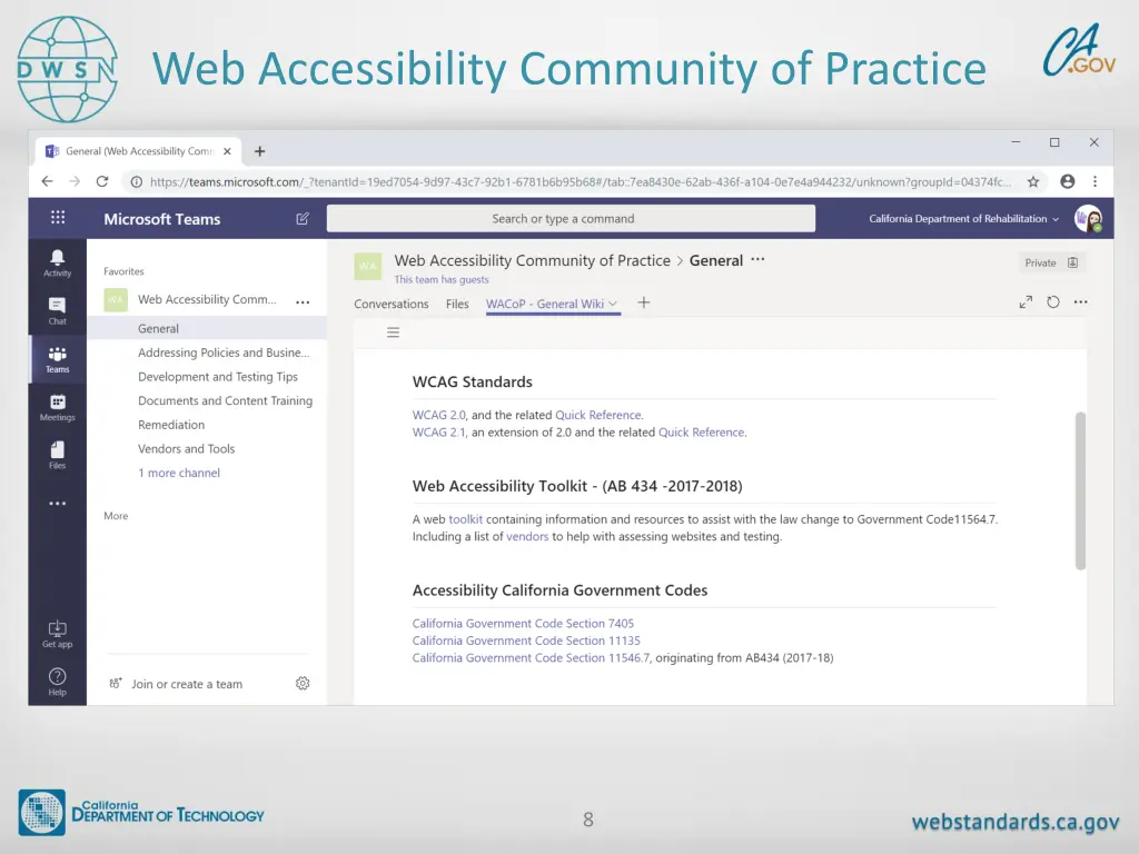 web accessibility community of practice 4