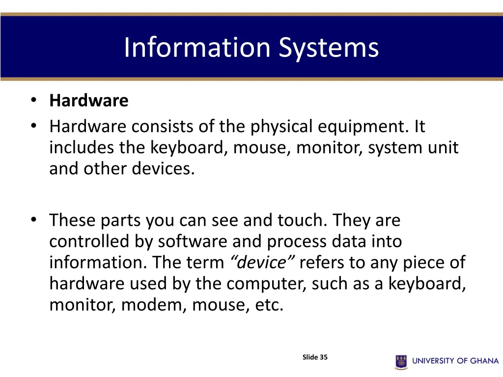 information systems 1