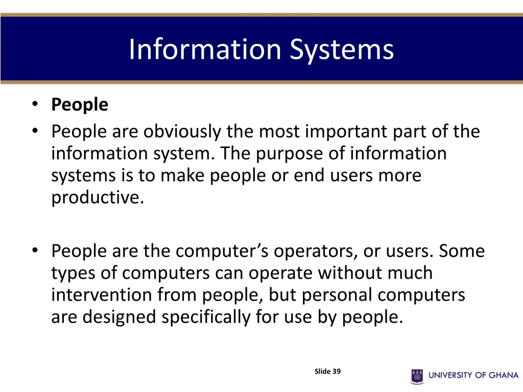 information systems 5