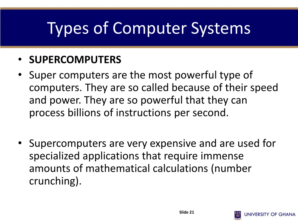 types of computer systems 1