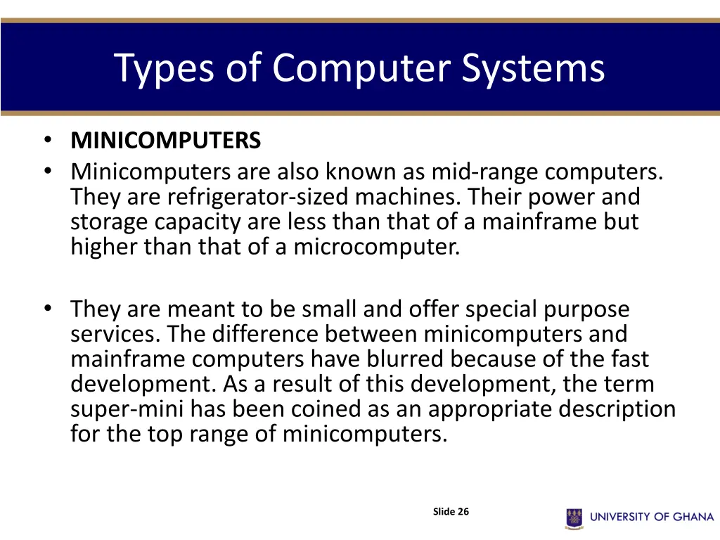 types of computer systems 6