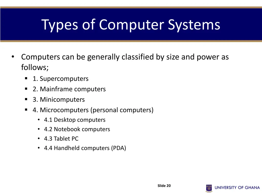 types of computer systems