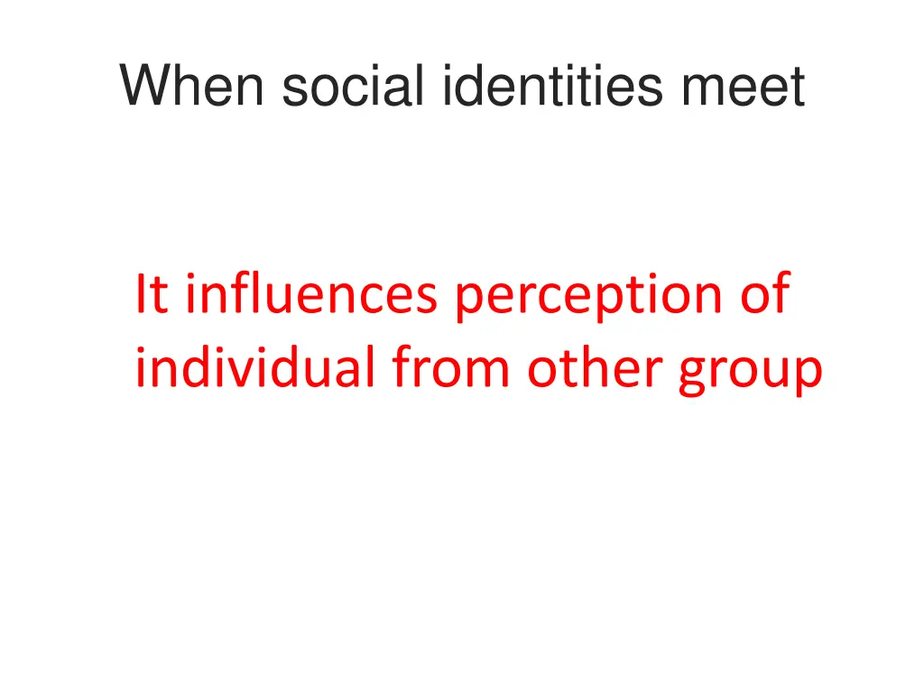 when social identities meet