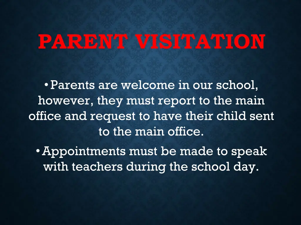 parent visitation