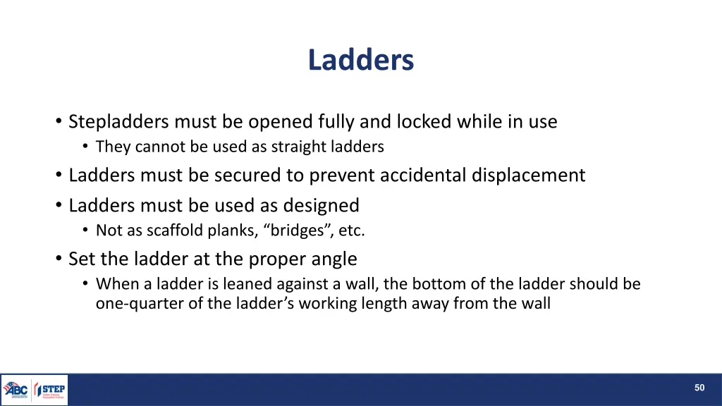 ladders 1