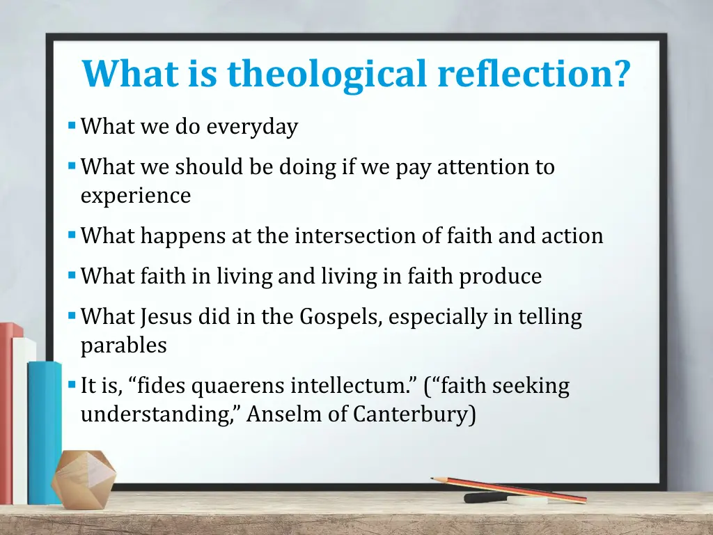 what is theological reflection