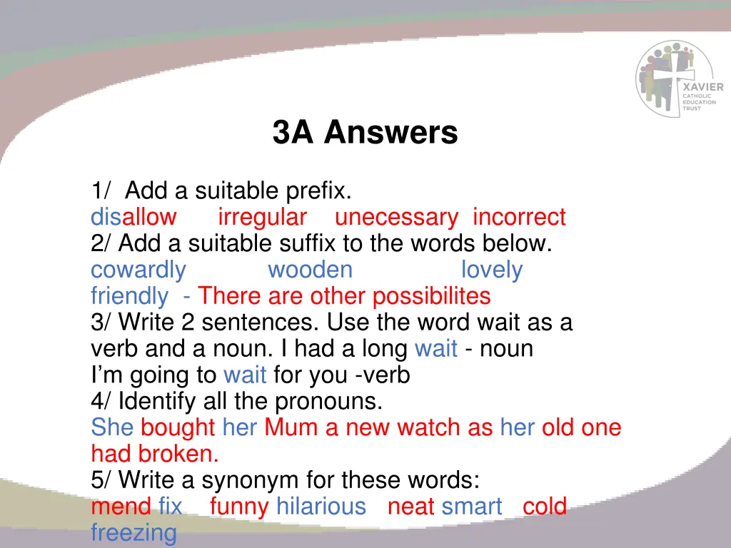 3a answers