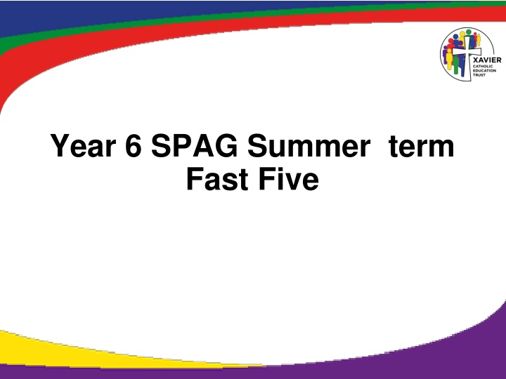 year 6 spag summer term fast five