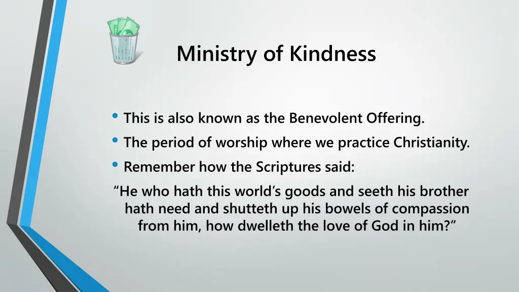 ministry of kindness