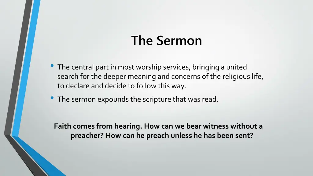 the sermon