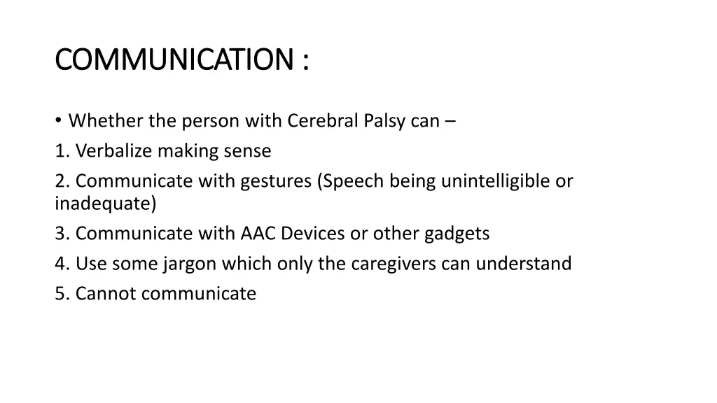 communication communication