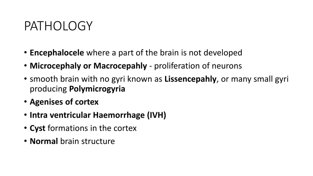 pathology