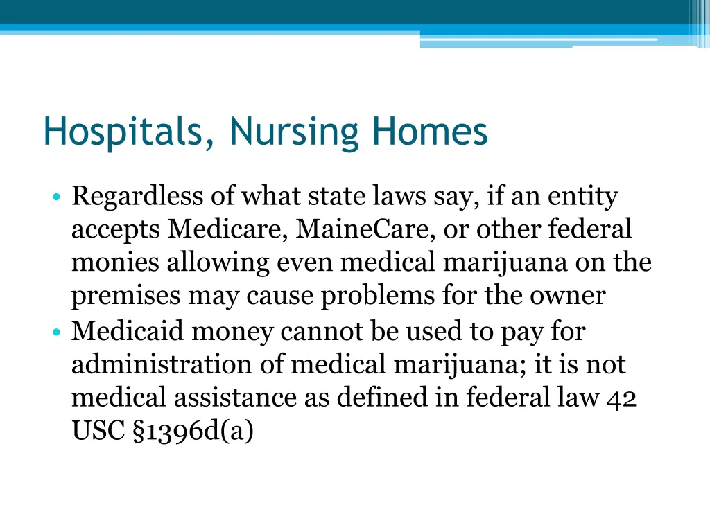 hospitals nursing homes