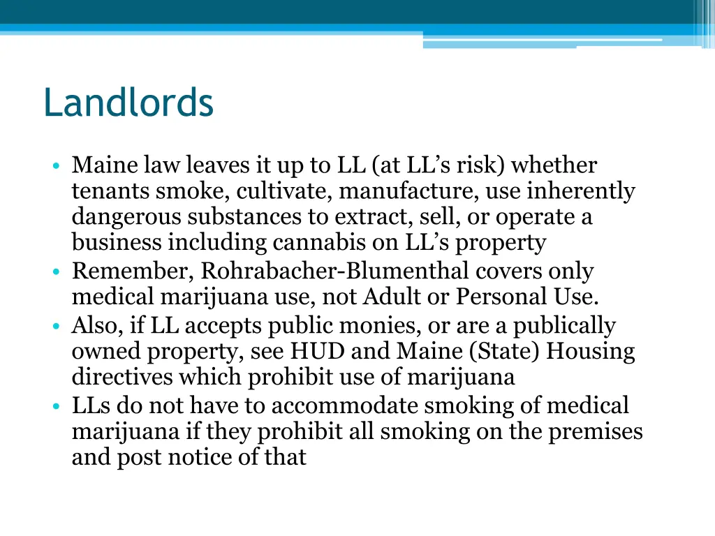 landlords