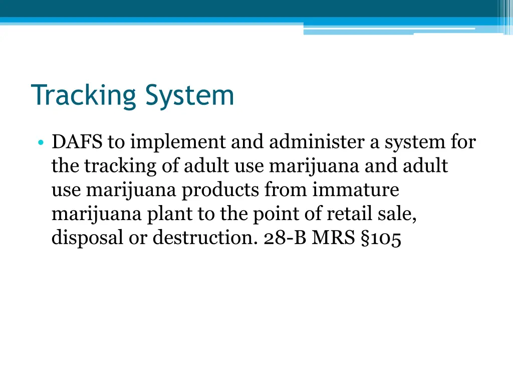 tracking system