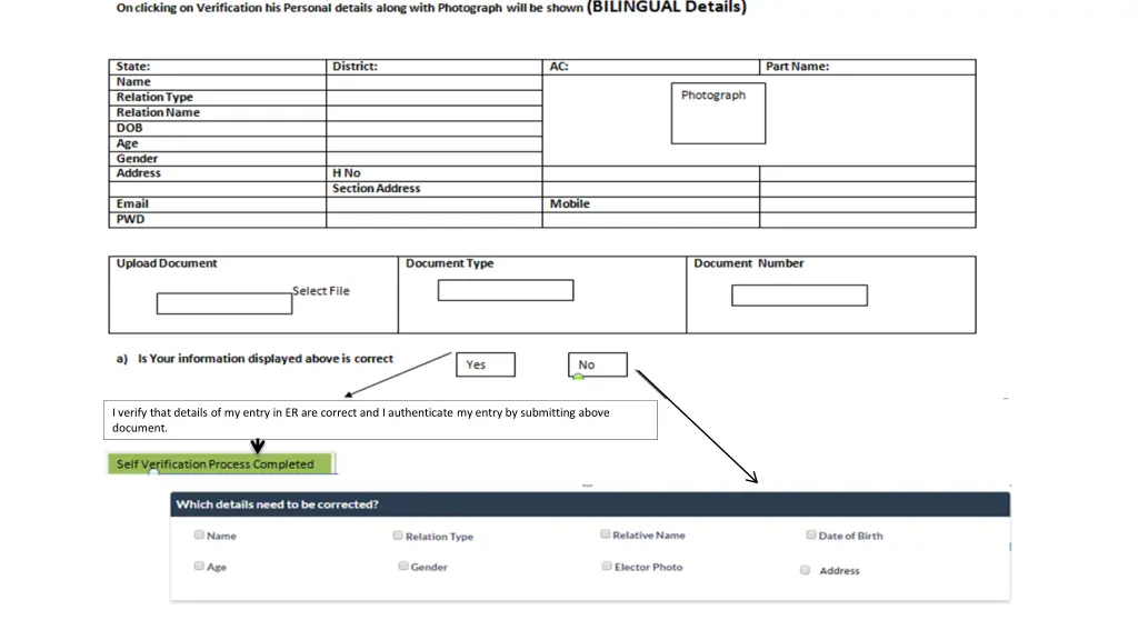 verification process