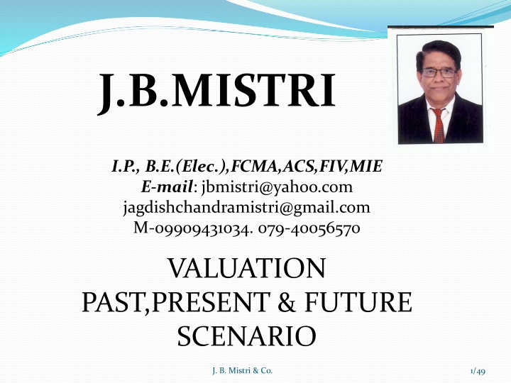 j b mistri