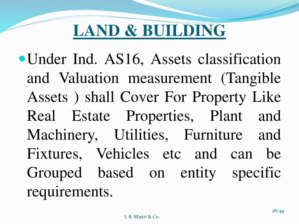 land building