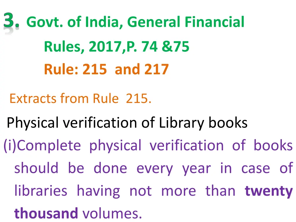 3 govt of india general financial rules 2017