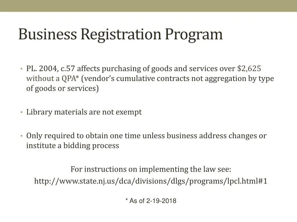 business registration program