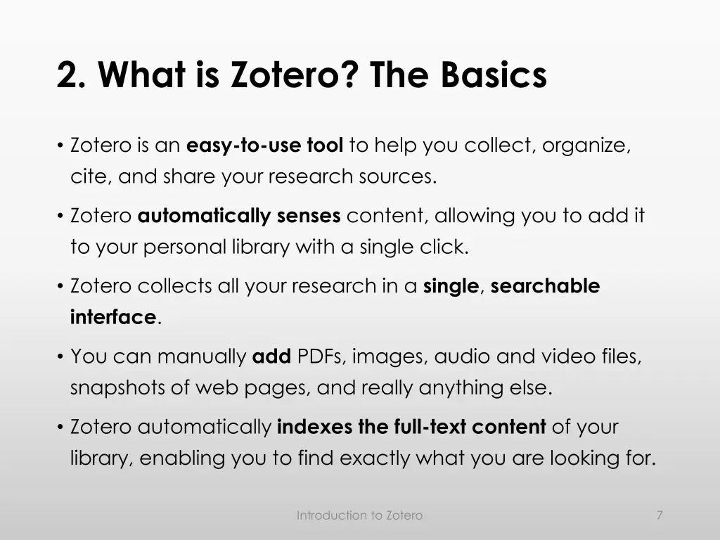 2 what is zotero the basics