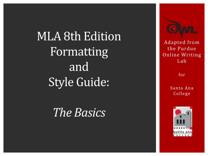 mla 8th edition formatting and style guide