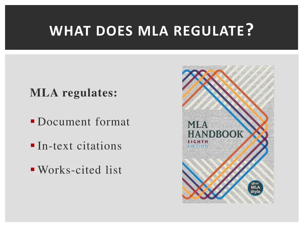 what does mla regulate