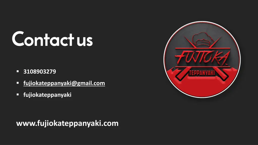 contact us