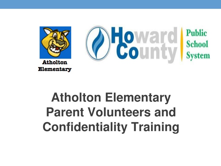 atholton elementary parent volunteers