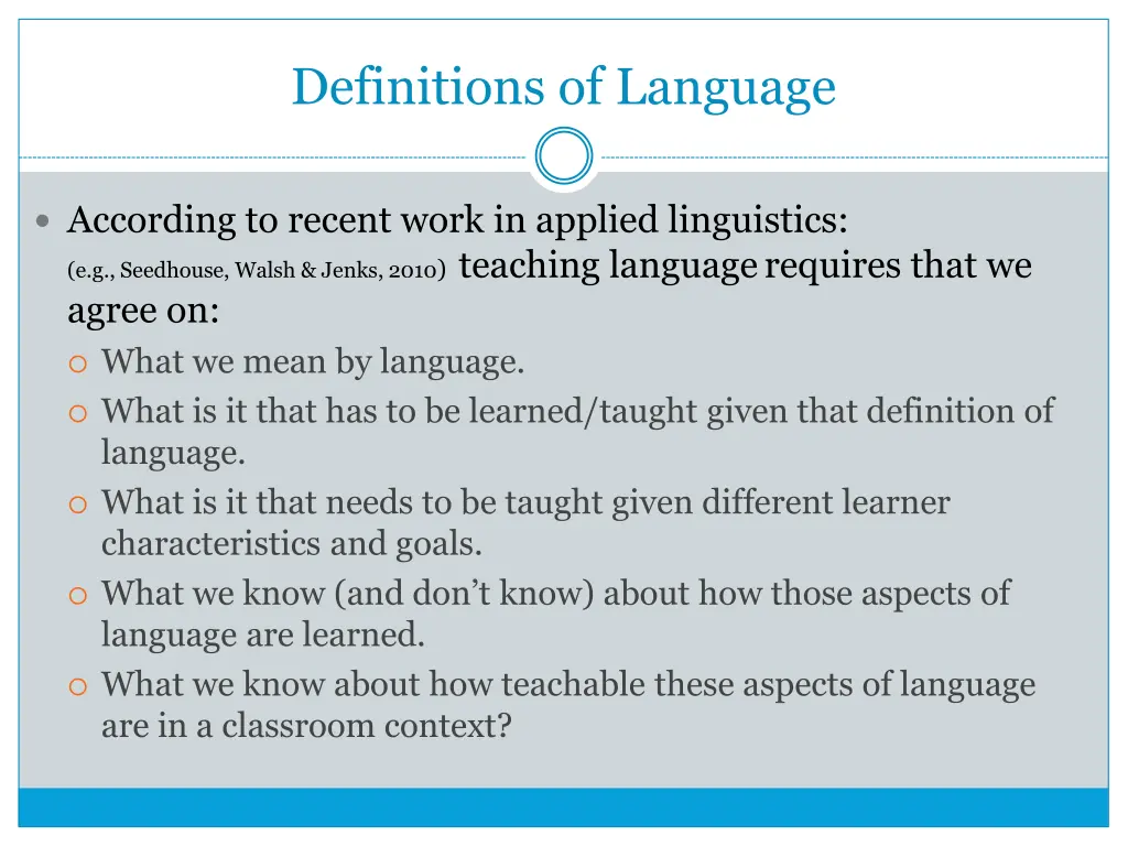 definitions of language