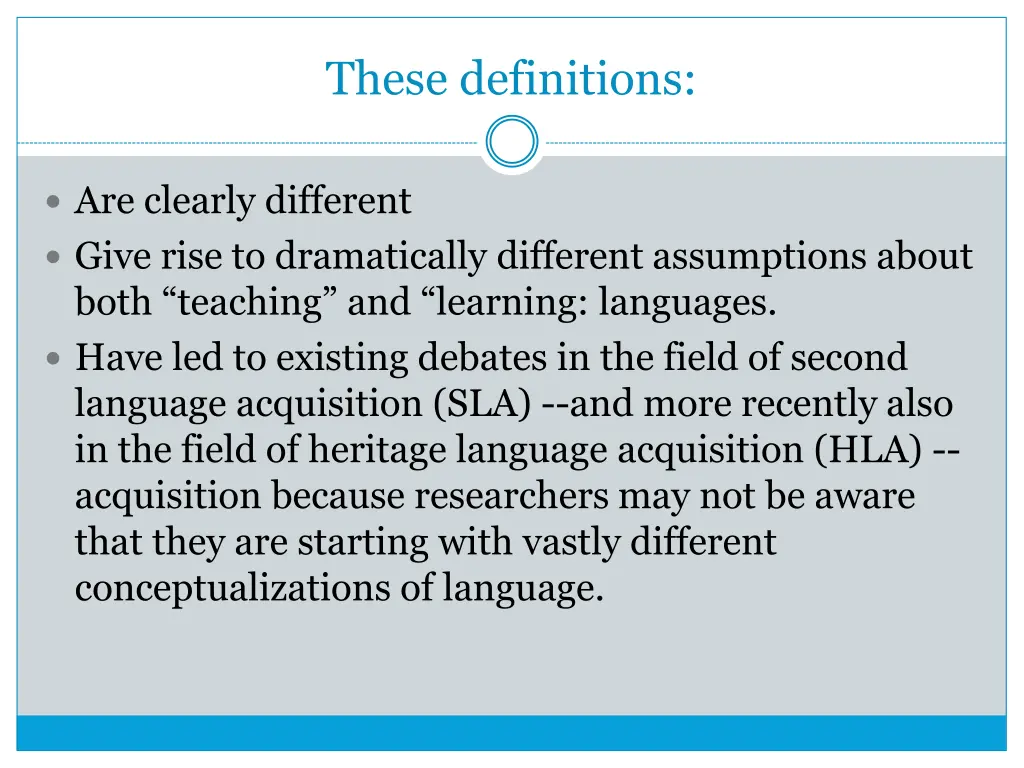 these definitions