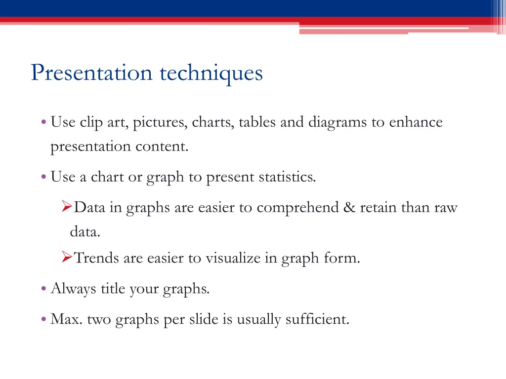 presentation techniques 1