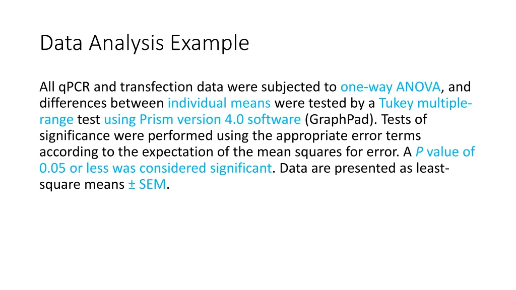 data analysis example