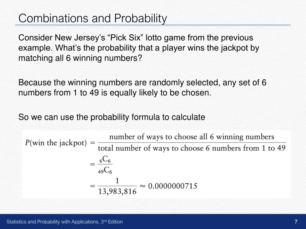 combinations and probability 4