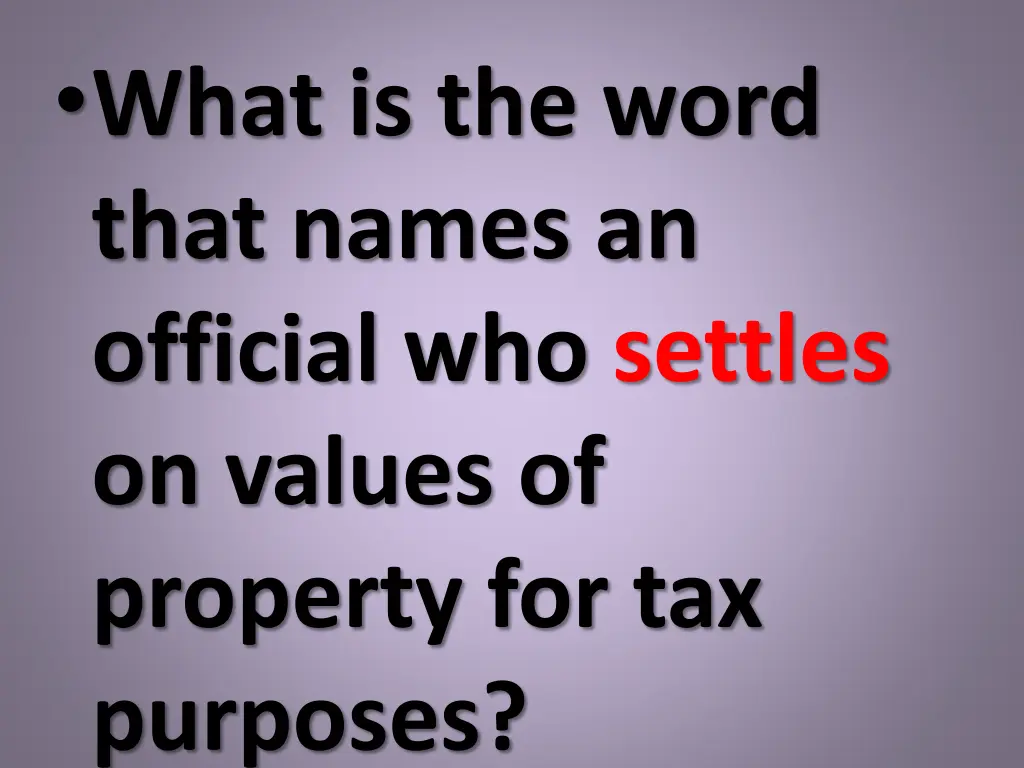 what is the word that names an official