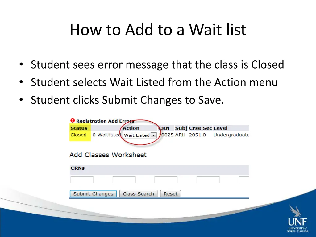 how to add to a wait list 1