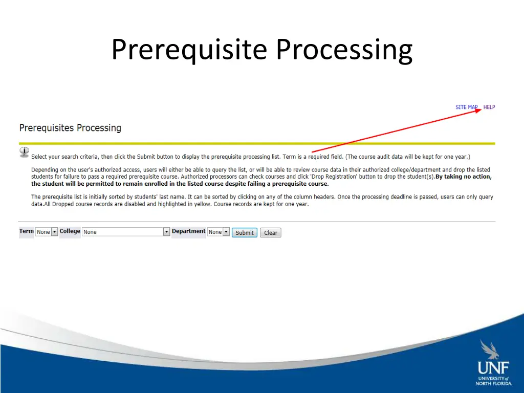 prerequisite processing 2