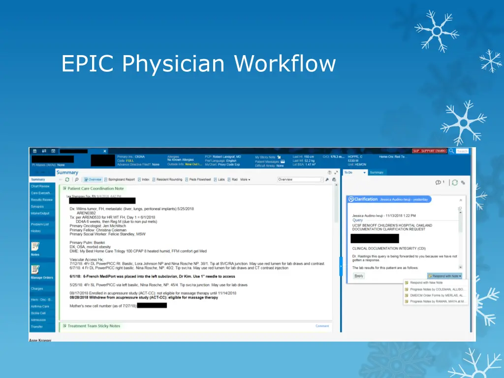 epic physician workflow