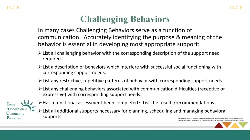 challenging behaviors in many cases challenging