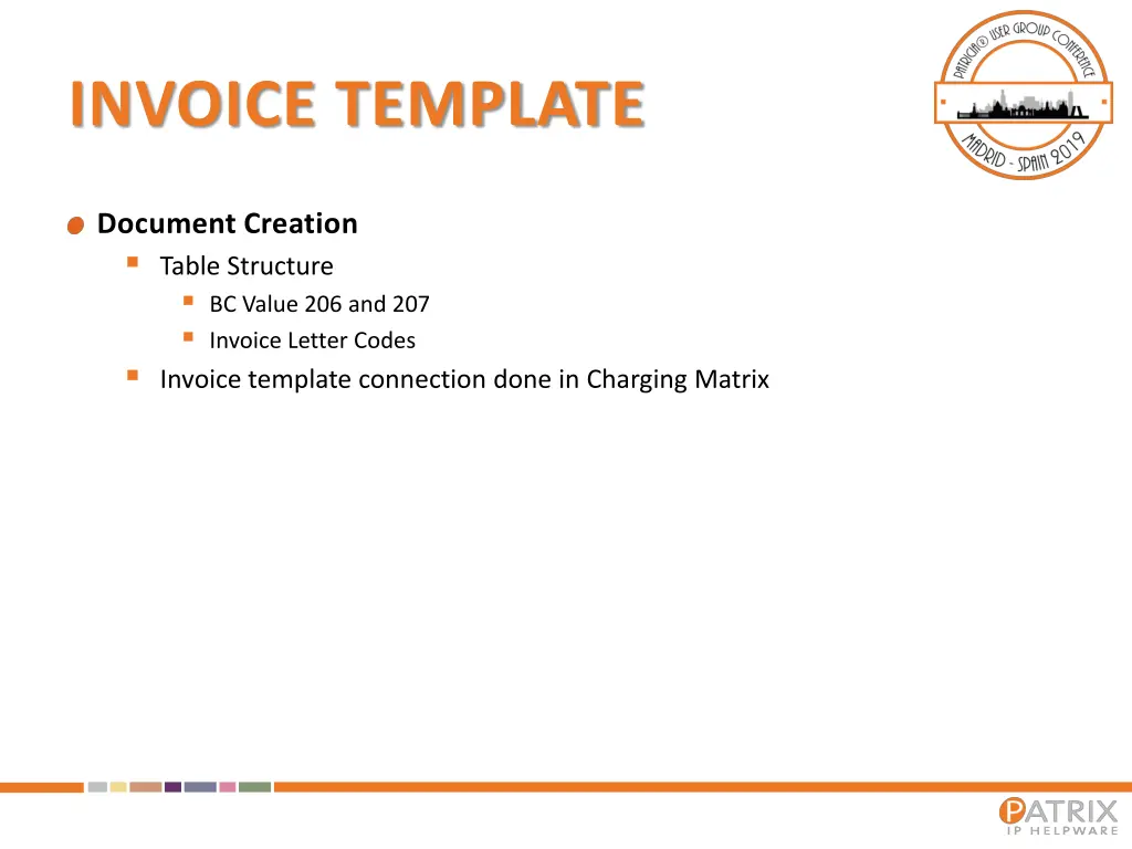 invoice template