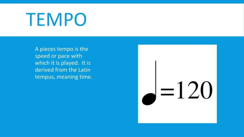 tempo