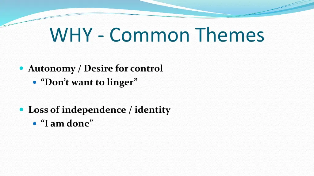 why common themes