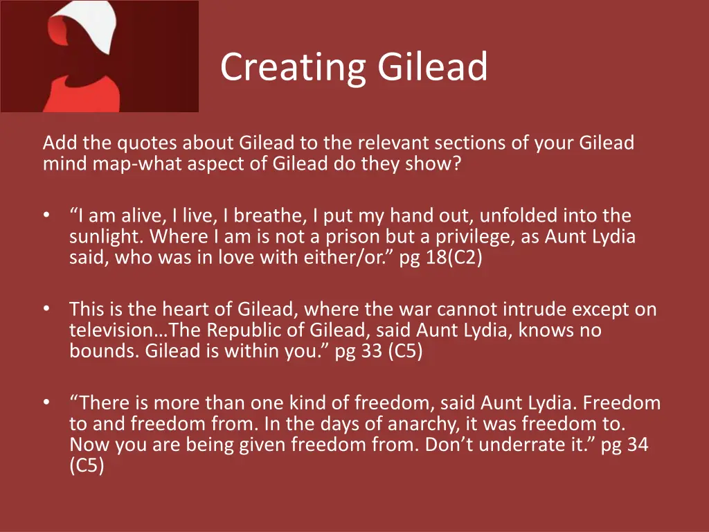 creating gilead 1