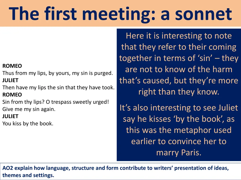 the first meeting a sonnet 3